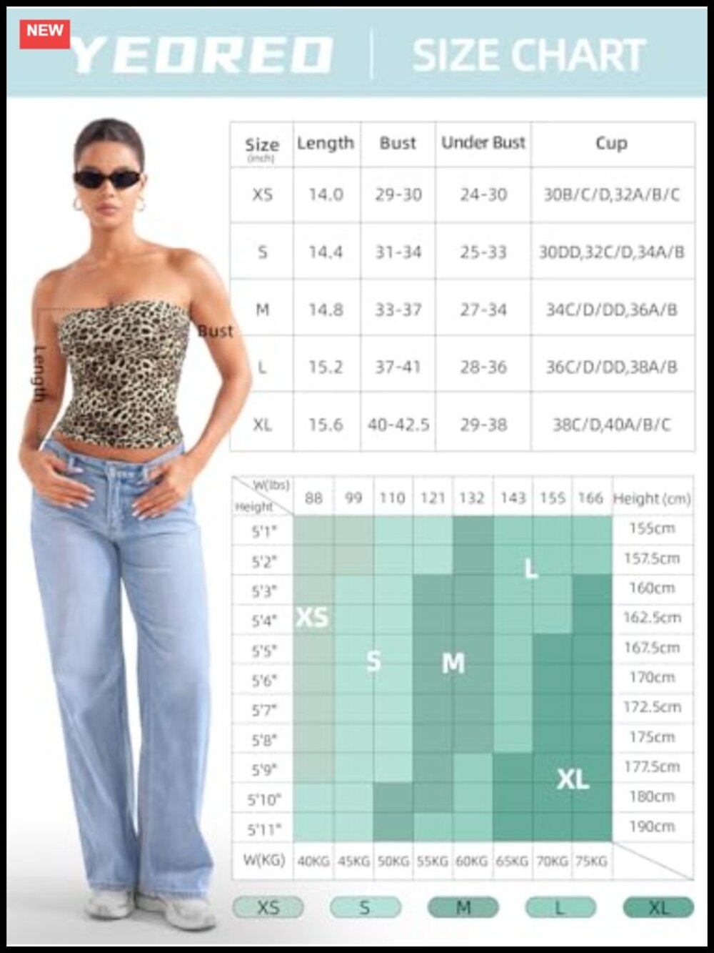 Double Lined Stretchy Tube Top | Strapless Y2K Crop Top | Going Out - Picture 5 of 6